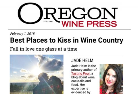 Oregon Wine Press Picks Bells Up as One of the “Best Places to Kiss in Wine Country”