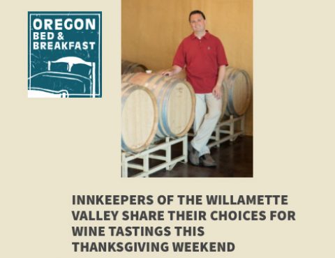 Bells Up Winery #2 pick by Innkeepers of Willamette Valley for Thanksgiving Open House visits
